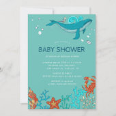 Ocean Party | Uitnodiging tot Baby shower (Voorkant)