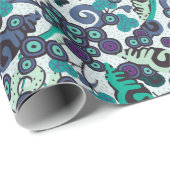 Ocean Passion Linen Wrap Cadeaupapier (Rol Hoek)