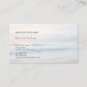 Ocean Pastel Colors  Visitekaartje (Achterkant)