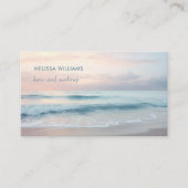 Ocean Pastel Colors  Visitekaartje (Voorkant)