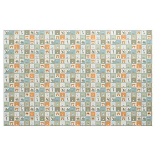 Ocean Patchwork Stof (Yard (91,4 cm))