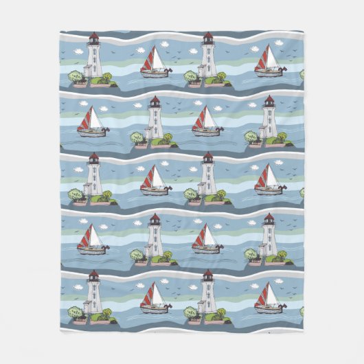 Ocean Pattern dekens (Voorkant)