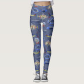 Ocean Pattern Leggings (Voorkant)