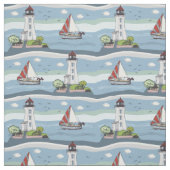 Ocean Pattern Stof (Swatch)