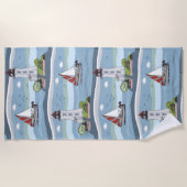 Ocean Pattern strandlaken (Voorkant)