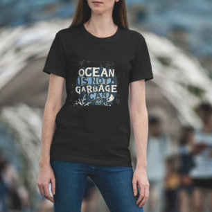 Ocean PConservation Lettering T-shirt