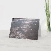 Ocean Personalized 20th Wedding Jubileum Kaart (Voorkant)