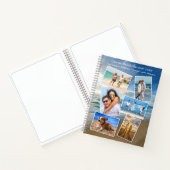 Ocean Photo Collage Sjabloon Sketchbook Notitieboek (Binnen)