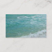 Ocean Photo visitekaartjes Custom sjabloon (Achterkant)