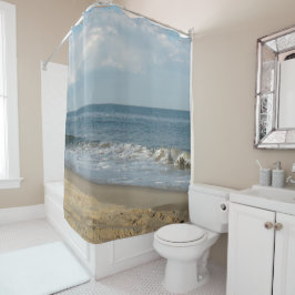 Ocean Photography Douchegordijn