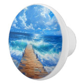 Ocean Pier Keramische Deur Trek/Knop Knop (Rechts)