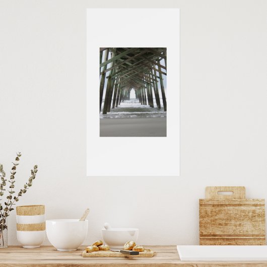 Ocean Pier Poster (Keuken)
