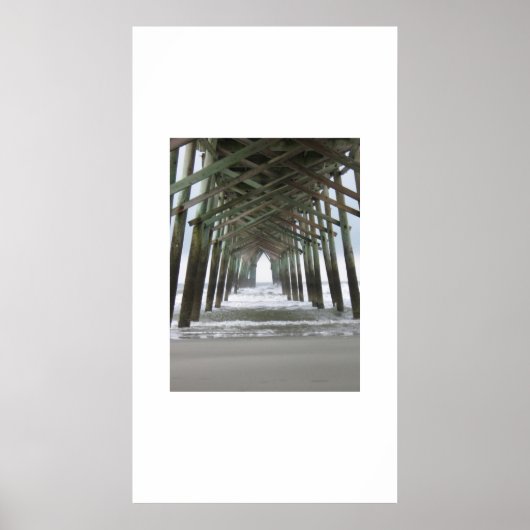 Ocean Pier Poster (Voorkant)