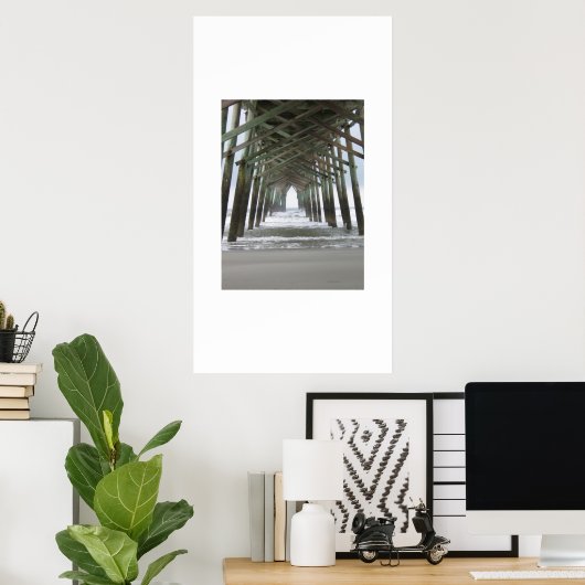 Ocean Pier Poster (Thuiskantoor)