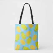 Ocean Pineapples Pattern Tote Bag (Voorkant)