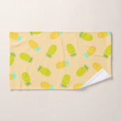 Ocean Pineapples Peach Pattern  Bad Handdoek (Handdoek)