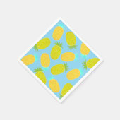 Ocean Pineapples Sky Pattern  Servet (Hoek)