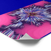 Ocean Pink Eruption Poster (Hoek)