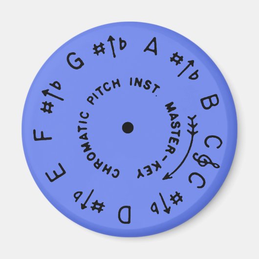 Ocean Pitchpipe Magneet (Voorkant)