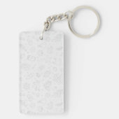 Ocean Plastic Pollution Awareness Quote Sleutelhanger (achterkant)