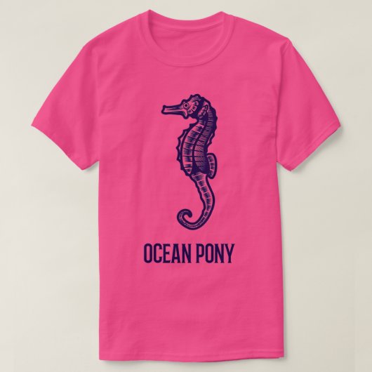 Ocean Pony T-shirt (Design voorkant)