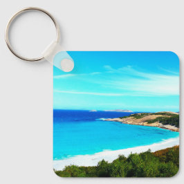 Ocean Print Key Ring Sleutelhanger