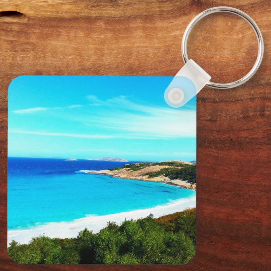 Ocean Print Key Ring Sleutelhanger (Achterkant)