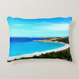 Ocean Print Pillow Accent Kussen