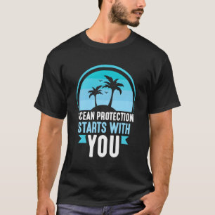 Ocean Protection Set met u Bespaar Schoon Bescherm T-shirt