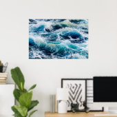 Ocean Pulse Poster (Thuiskantoor)