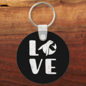 Ocean Puppy Seal Lover Valentines Day Gift Sea Lio Sleutelhanger (Voorkant)