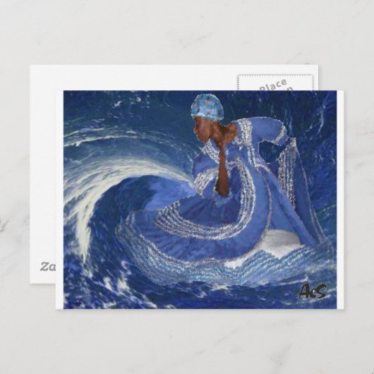 OCEAN QUEEN BRIEFKAART (Voorkant / Achterkant)