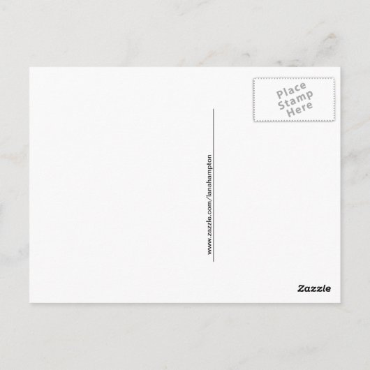 Ocean Quote Briefkaart (Achterkant)