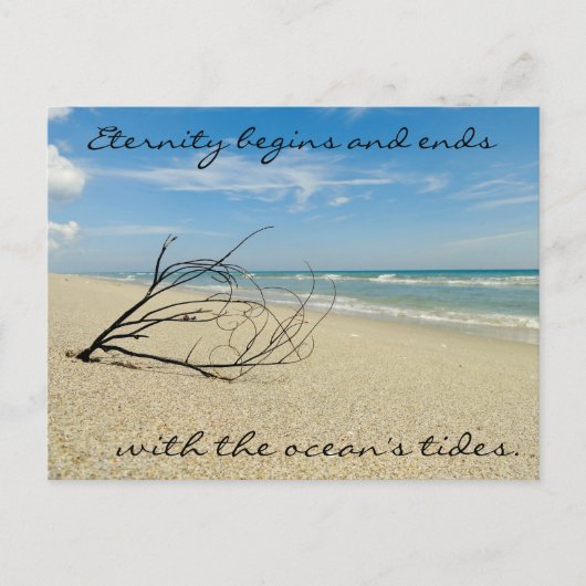Ocean Quote Briefkaart (Voorkant)