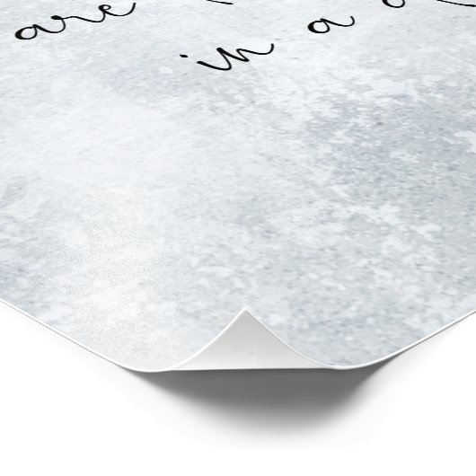 Ocean Quote je bent geen druppel in Ocean -Rumi Foto Afdruk (Hoek)