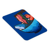 Ocean Ramen Tentacle Kelp Whale Food Natuur Magneet (Rechterzijde)