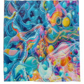 Ocean Reflections Douchegordijn (Voorkant)