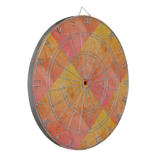 Ocean Rhythms Warm Dartbord (Voorkant Links)