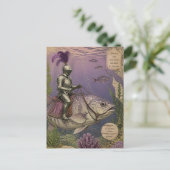 Ocean Ridder Fantasie Briefkaart (Staand voorkant)