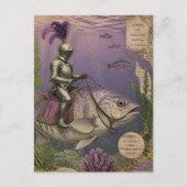 Ocean Ridder Fantasie Briefkaart (Voorkant)
