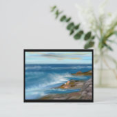 Ocean Roar Briefkaart (Staand voorkant)