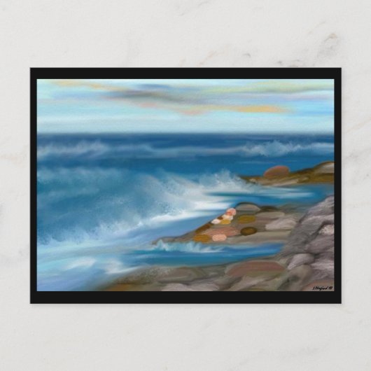 Ocean Roar Briefkaart (Voorkant)