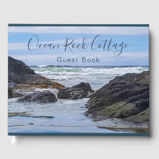 Ocean Rock Beach House Vacation Rental Guest Book Gastenboek (Voorkant)