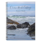 Ocean Rock Beach House Vacation Rental Guest Book Notitieboek (Voorkant)