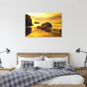Ocean Rock Oil Painting Print (Insitu (Slaapkamer))