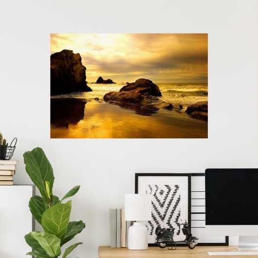 Ocean Rock poster (Thuiskantoor)