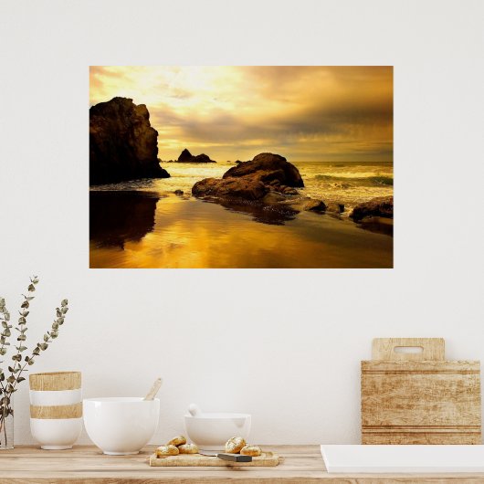 Ocean Rock poster (Keuken)