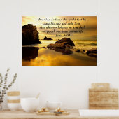 Ocean Rock poster (Keuken)