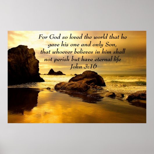 Ocean Rock poster (Voorkant)