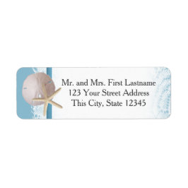 Ocean Romance Beach Thema Etiket